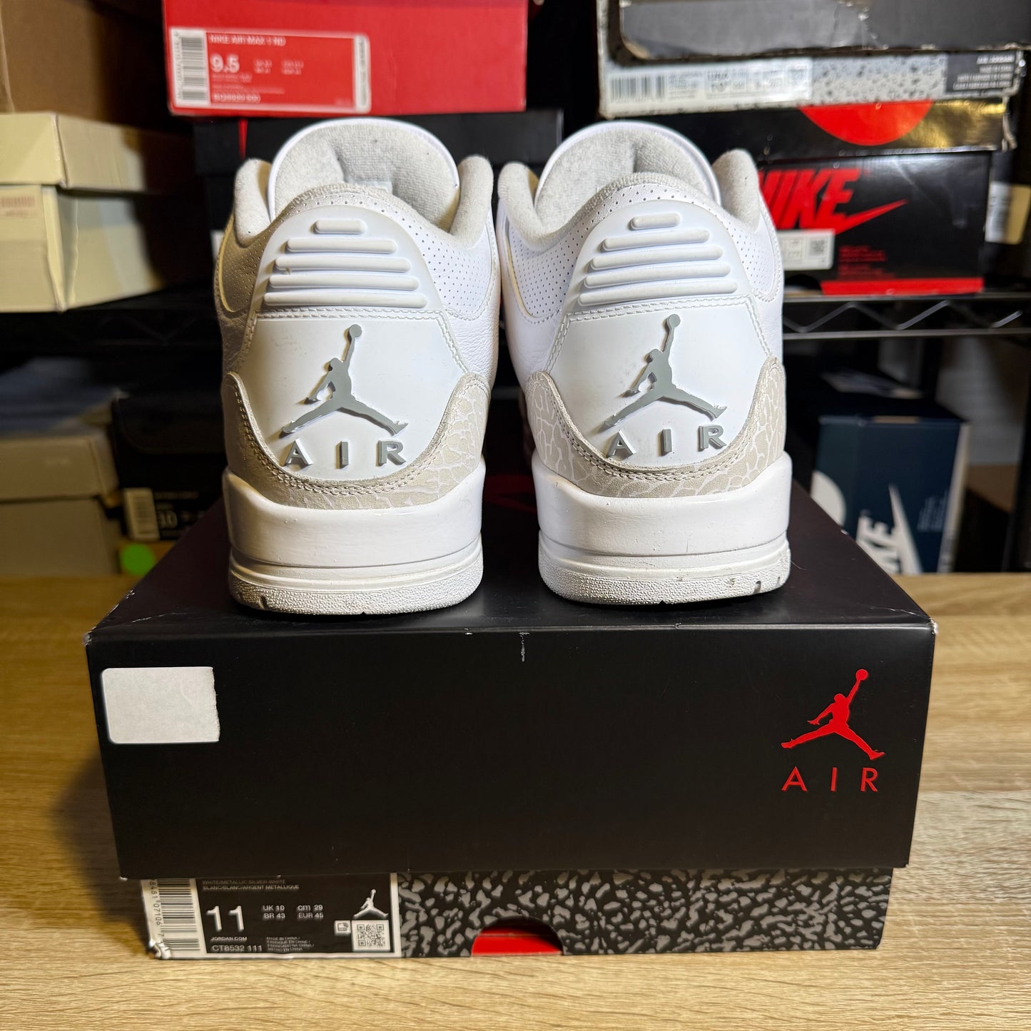 Size 11 - AJ 3 2025 Pure Money