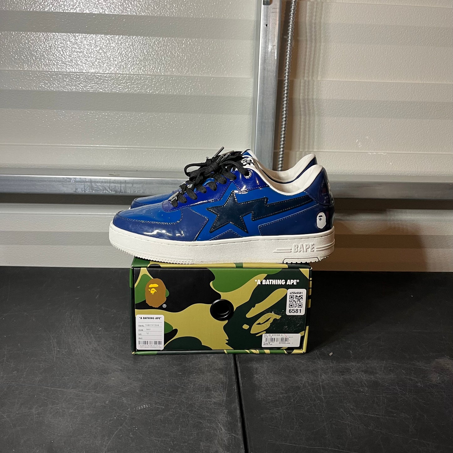 Size 12 - Bapesta Blue