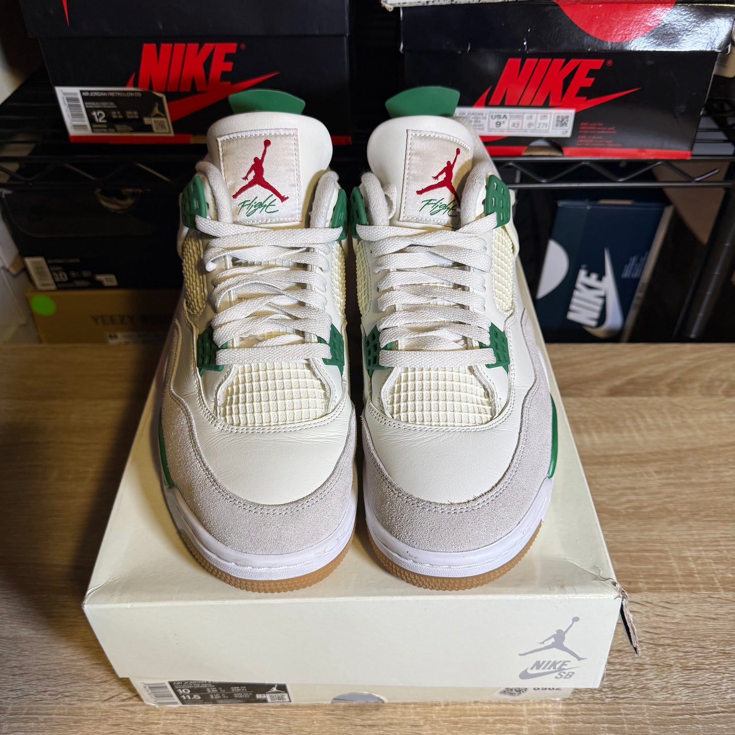 Size 10 – AJ 4 Pine Green SB