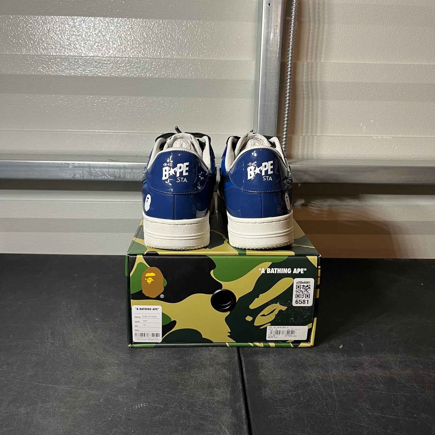Size 12 - Bapesta Blue