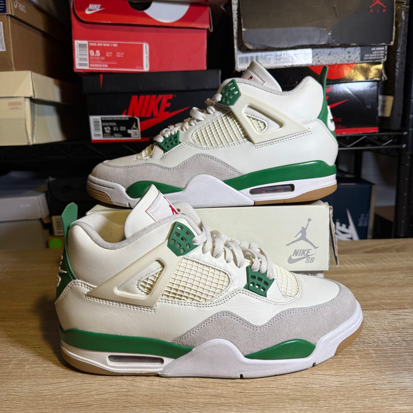 Size 10 – AJ 4 Pine Green SB