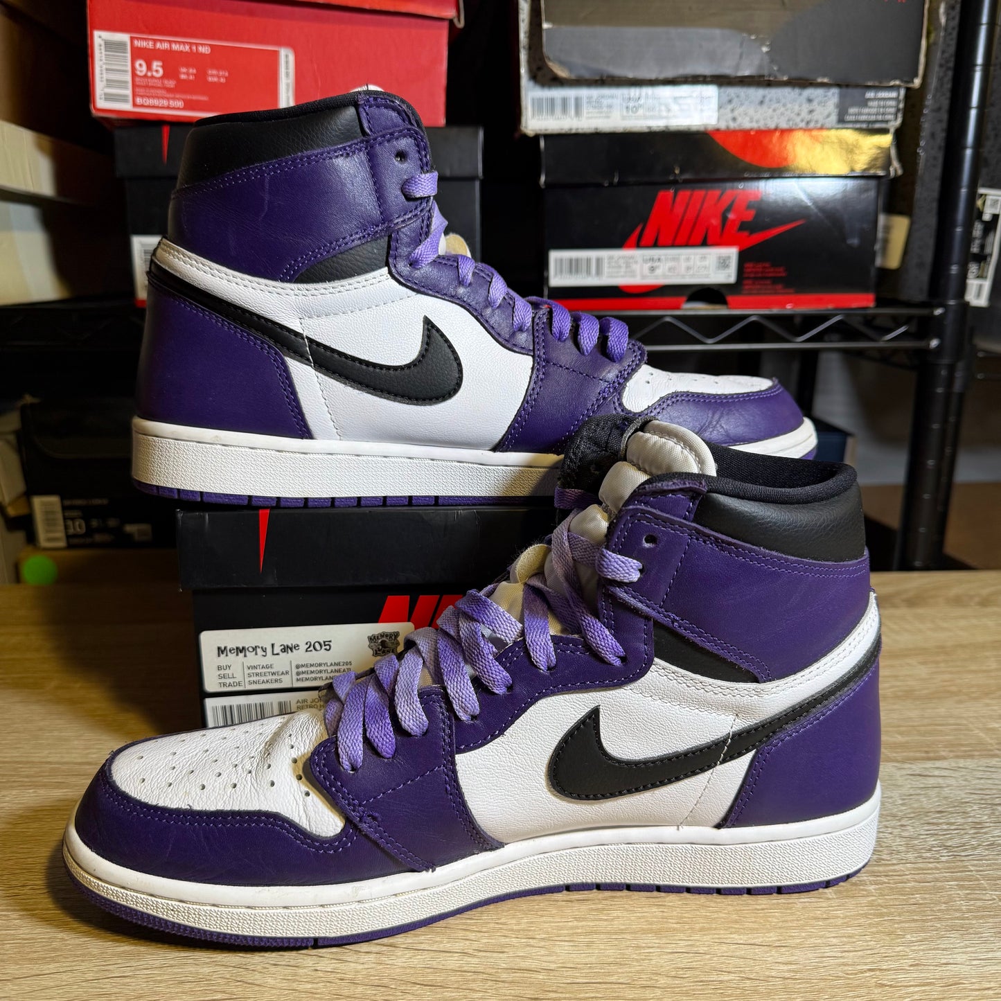 Size 11 - AJ 1 Retro OG High Court Purple 2.0