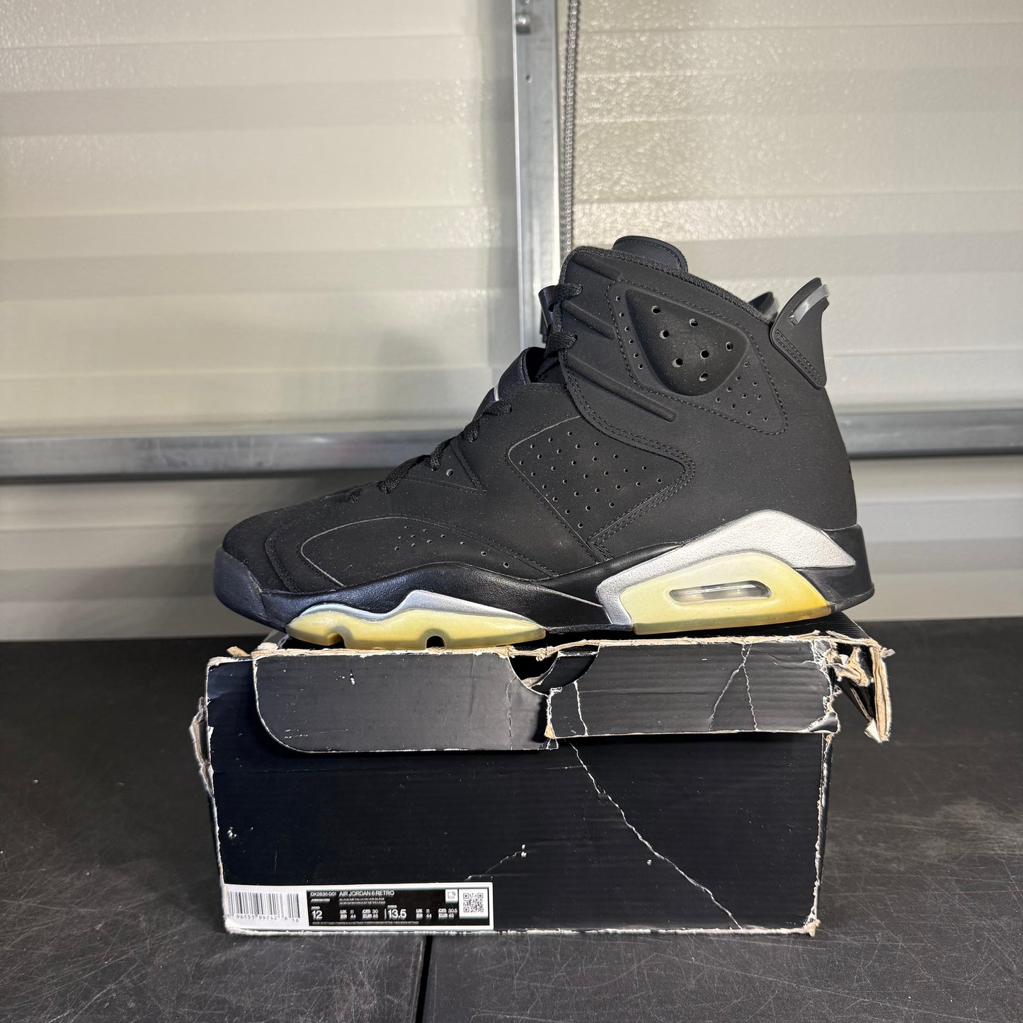 Size 12 - AJ 6 Chrome