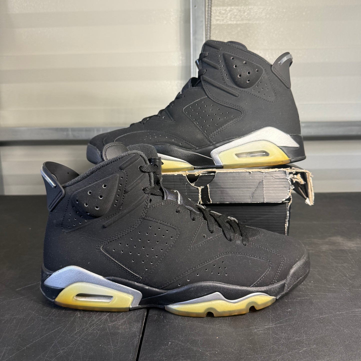 Size 12 - AJ 6 Chrome