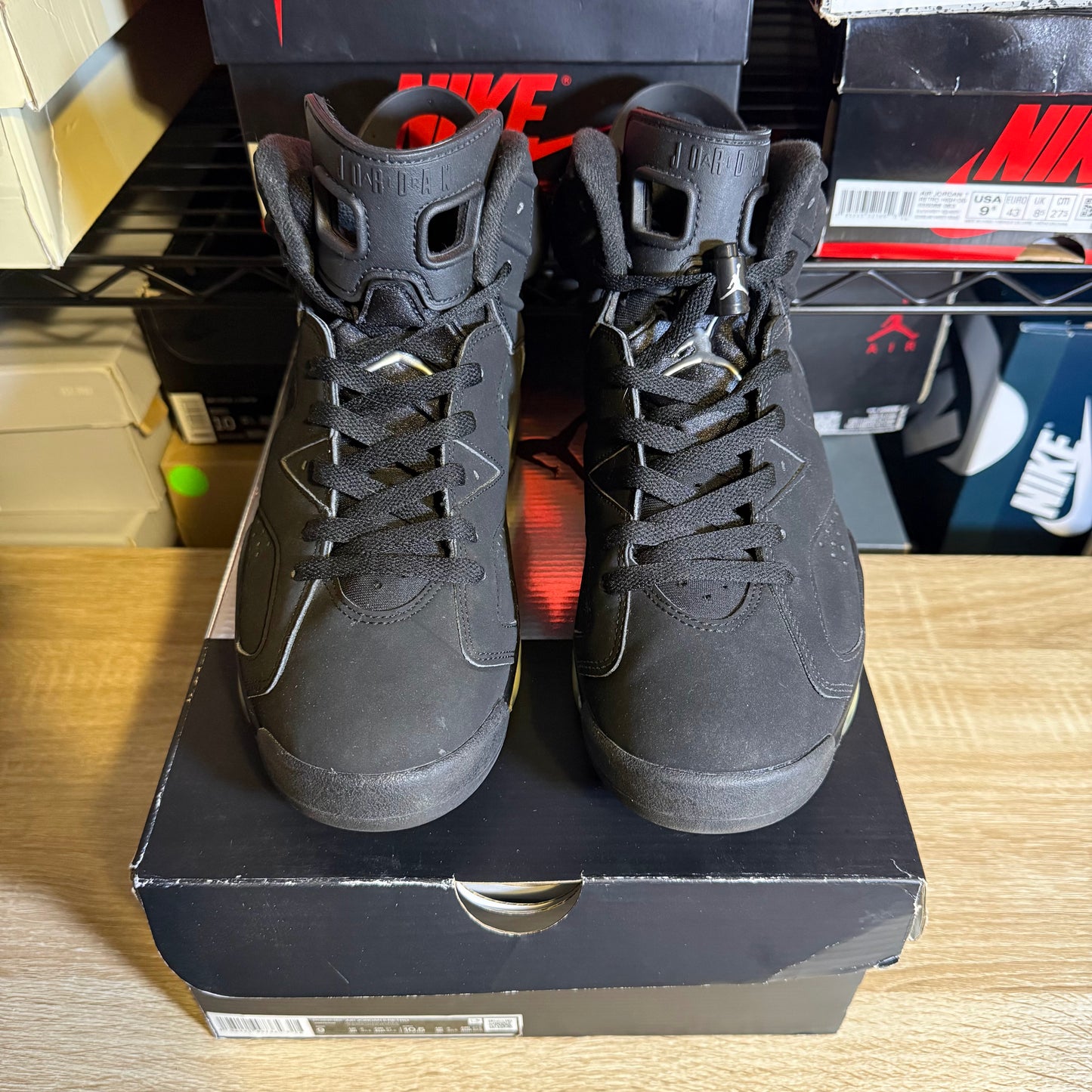 Size 9 - AJ 6 Retro Mid Chrome
