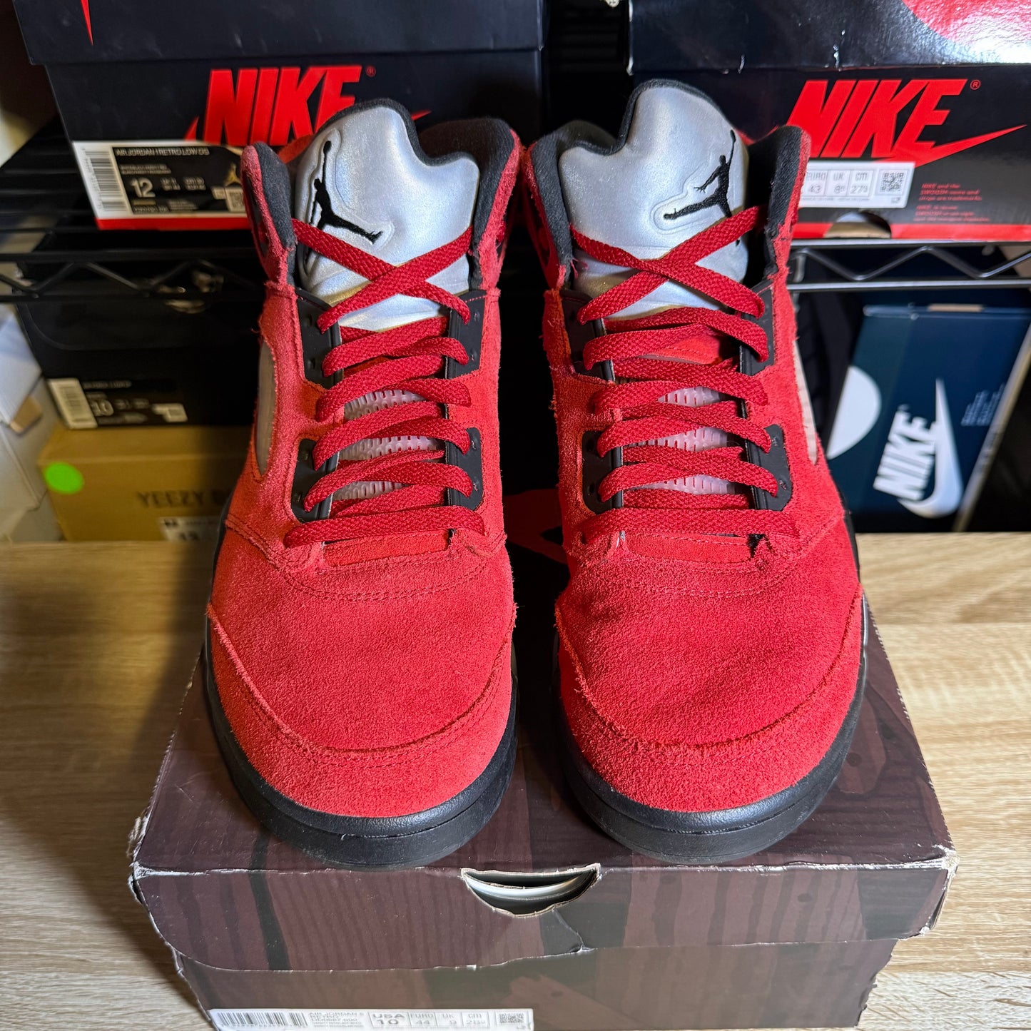 Size 10 - AJ 5 Retro Mid Raging Bull