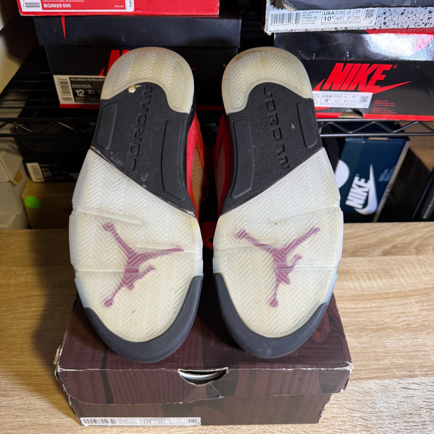 Size 10 - AJ 5 Retro Mid Raging Bull