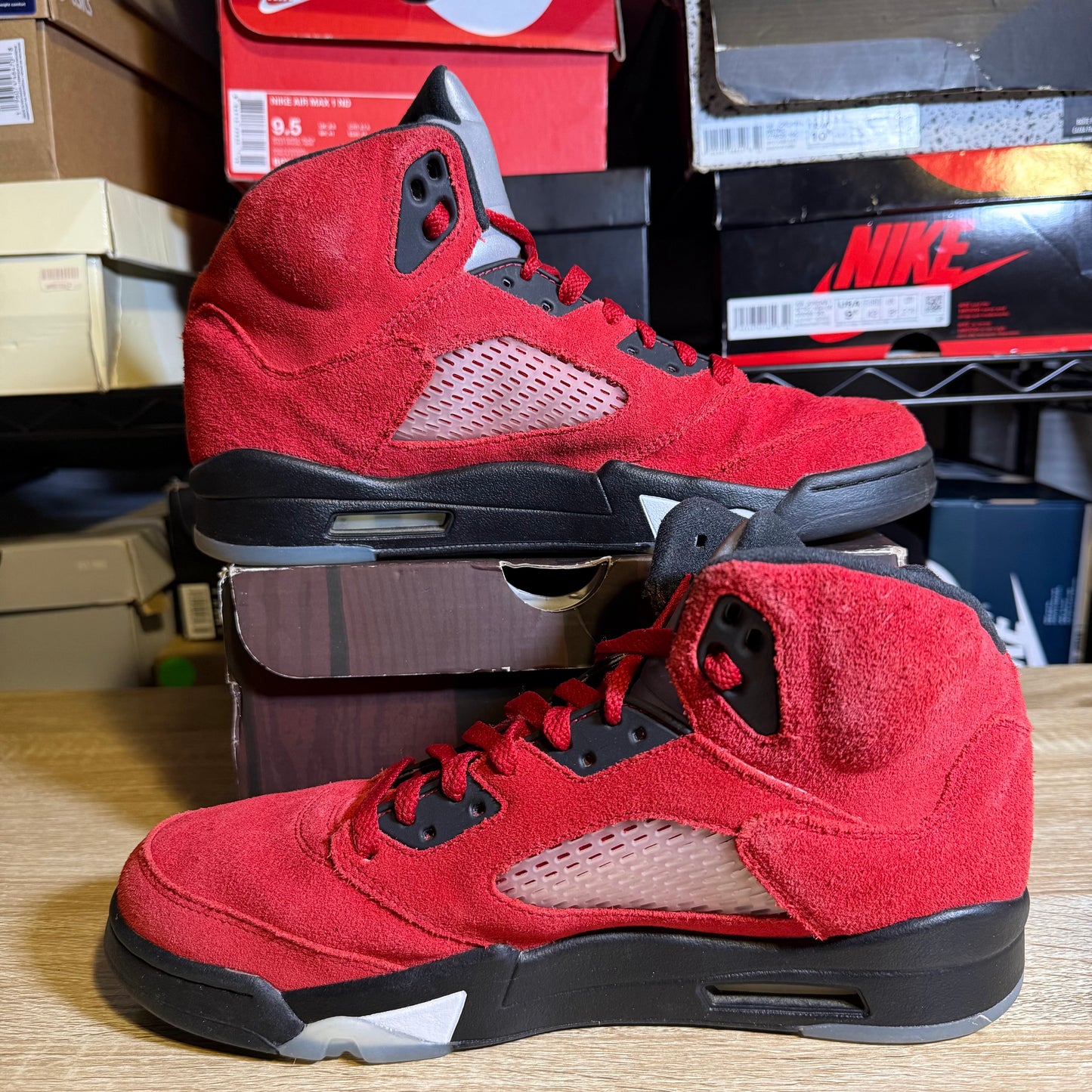 Size 10 - AJ 5 Retro Mid Raging Bull