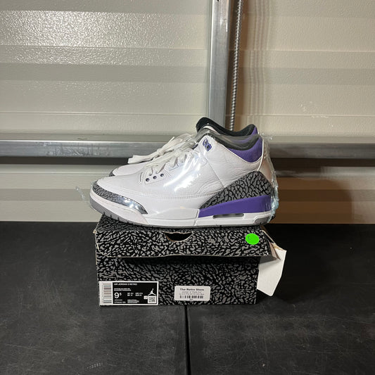 Size 9.5 - AJ 3 Dark Iris