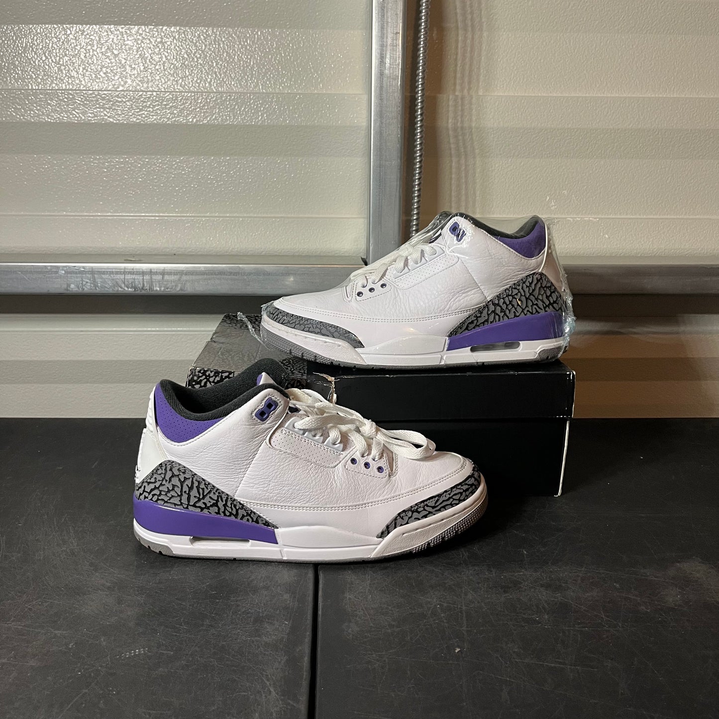 Size 9.5 - AJ 3 Dark Iris