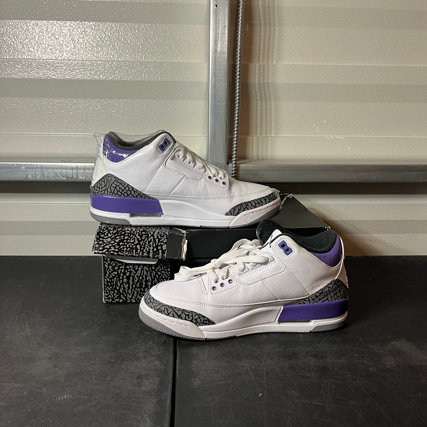 Size 9.5 - AJ 3 Dark Iris
