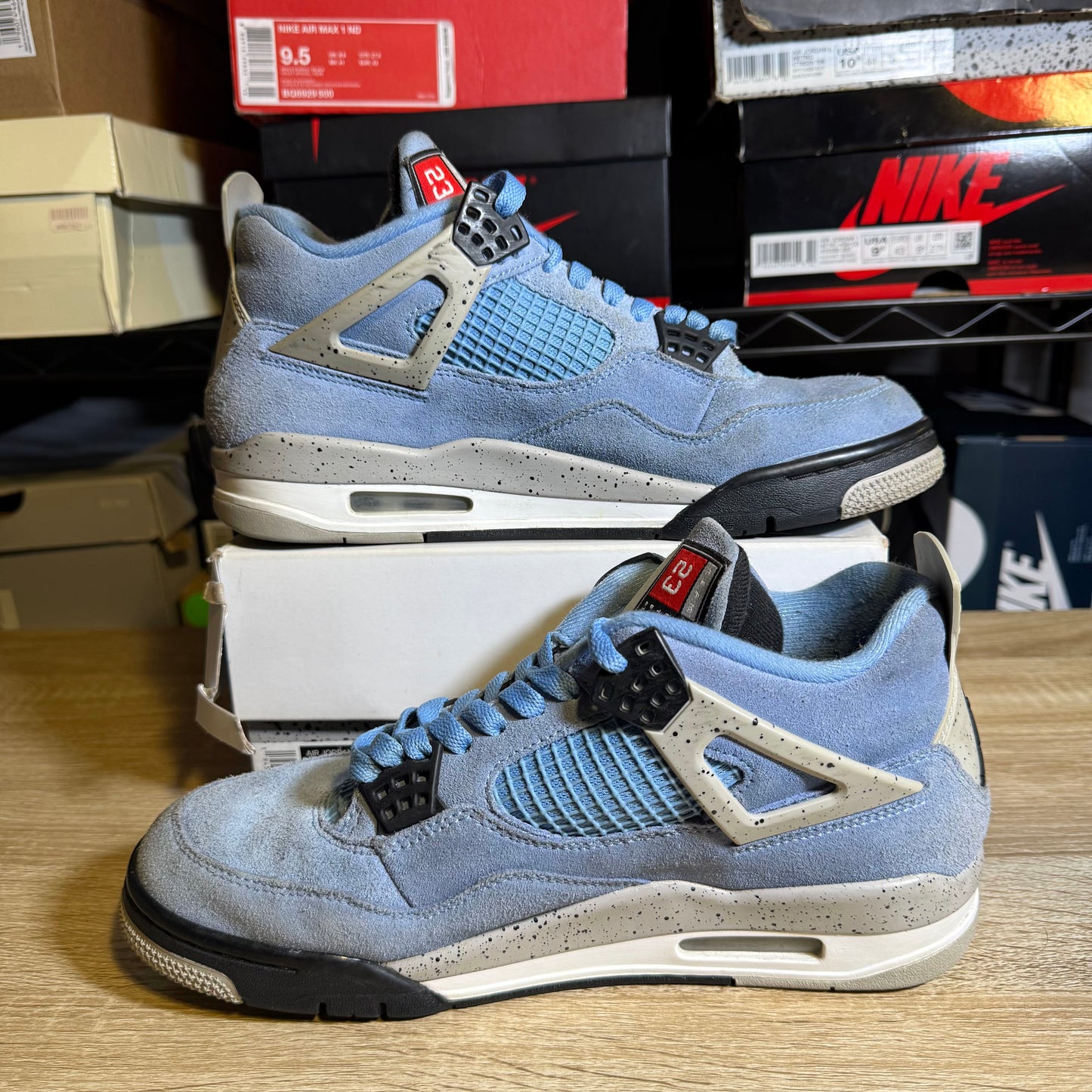 Size 8.5 - AJ 4 Retro Mid University Blue