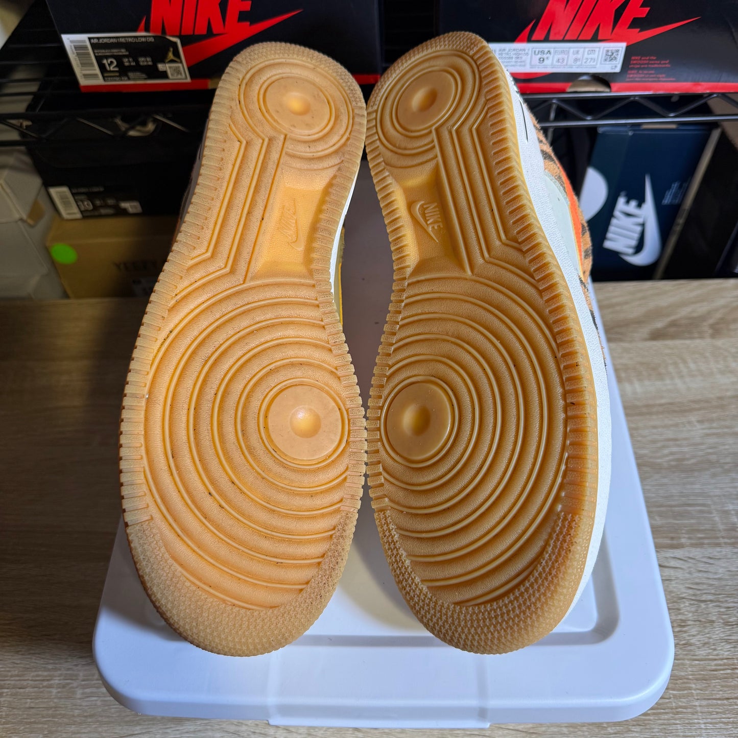 Size 13 - AF 1 Premium Low Daktari Stripes