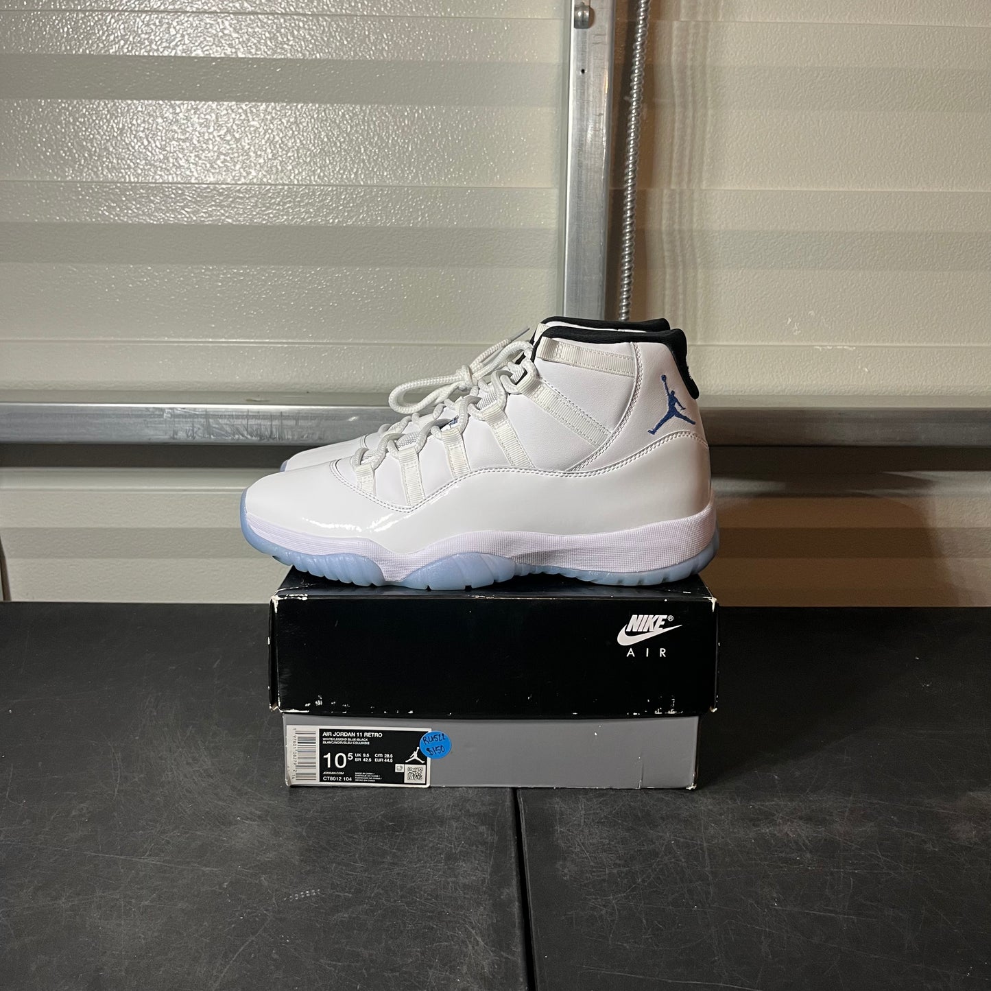 Size 10.5 - AJ 11 Legend Blue