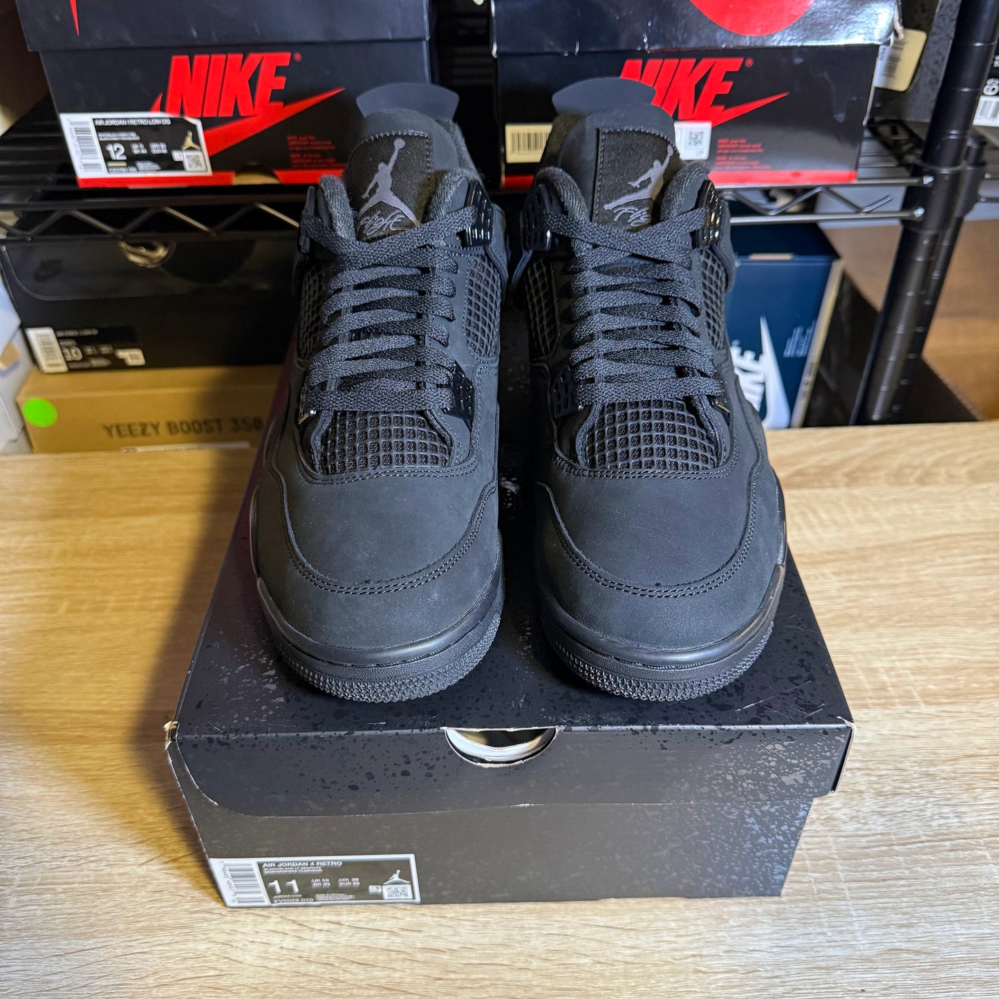 Size 11 - AJ 4 black Cat