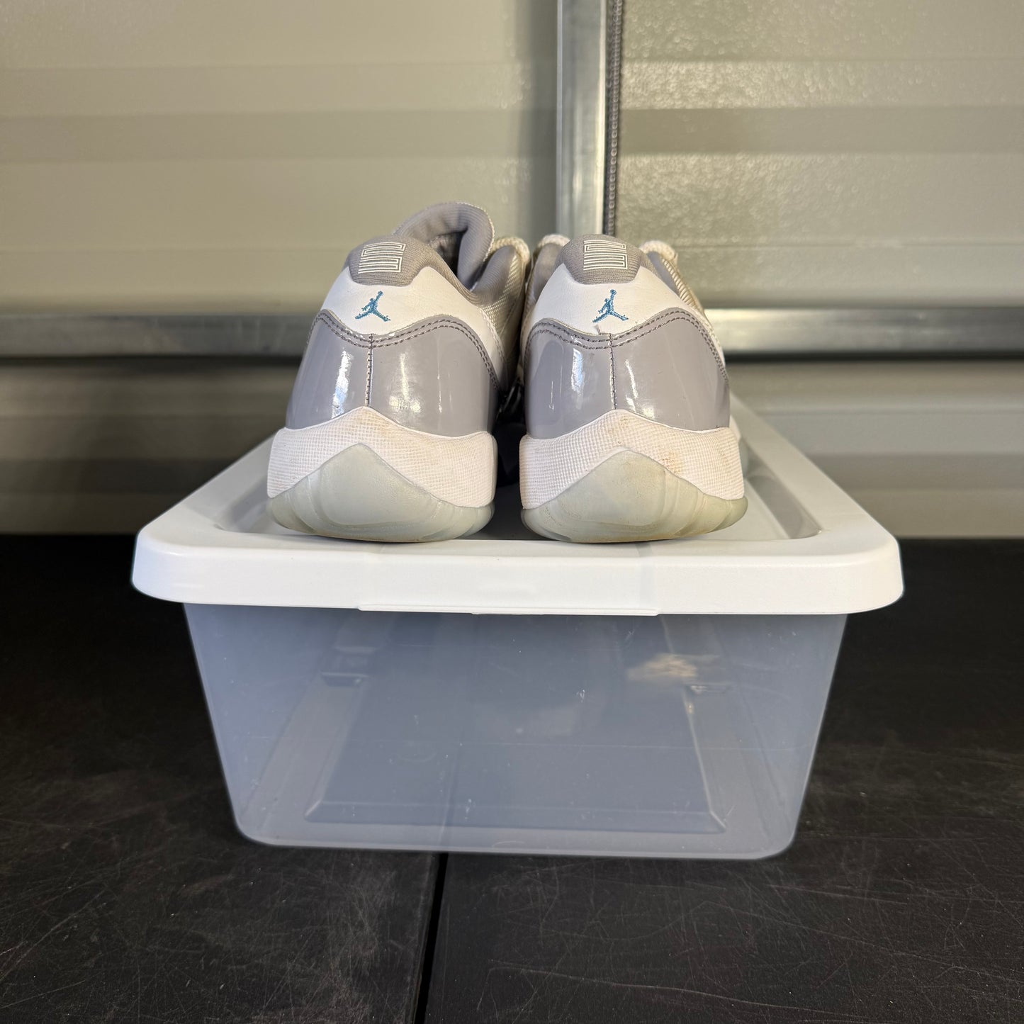 Size 6.5Y - AJ 11 Cement Grey