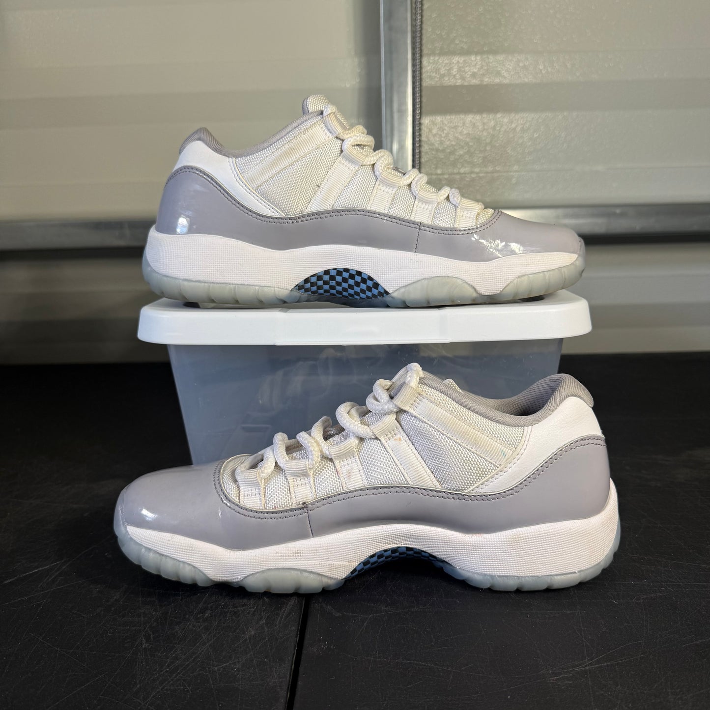 Size 6.5Y - AJ 11 Cement Grey