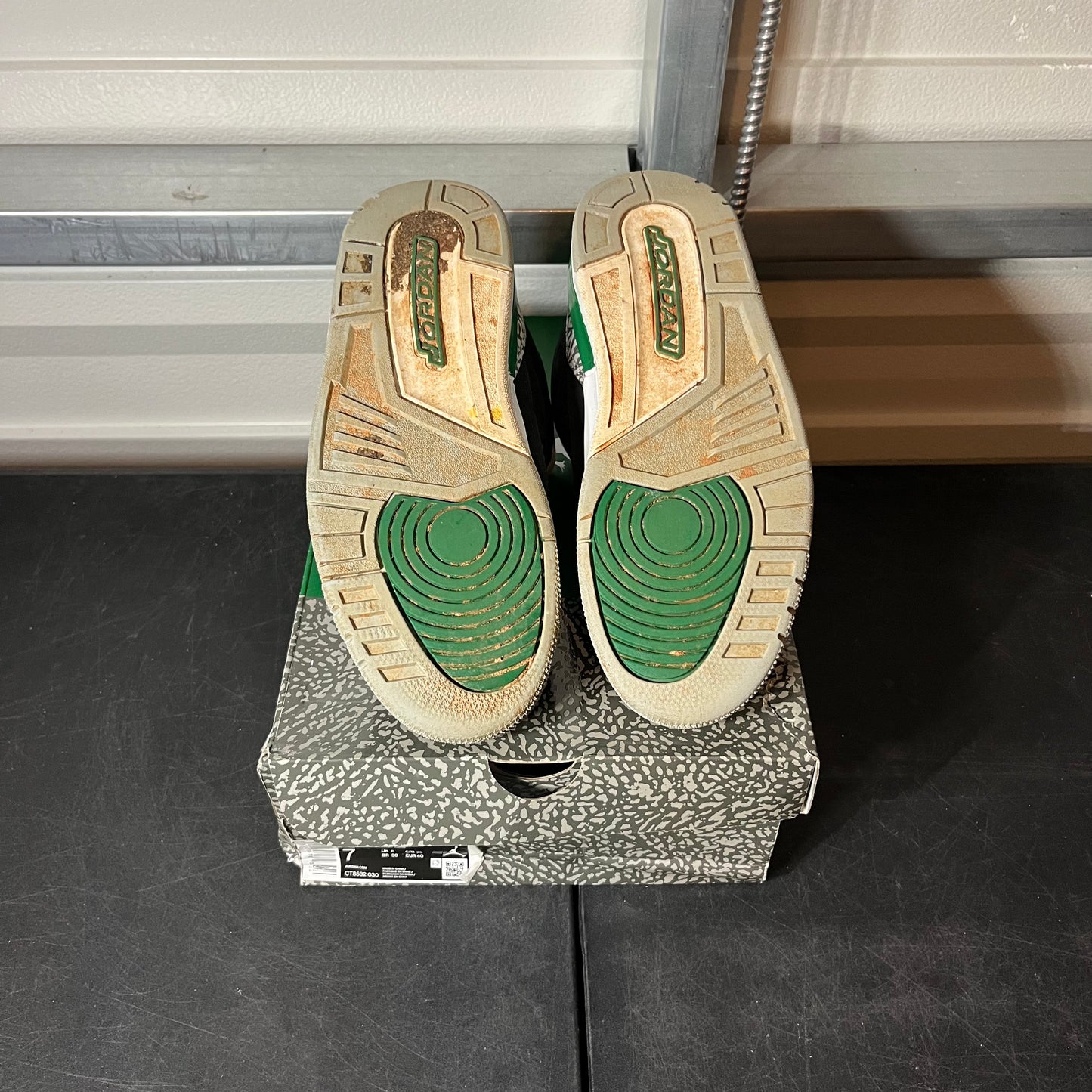 Size 7 - AJ 3 Pine Green