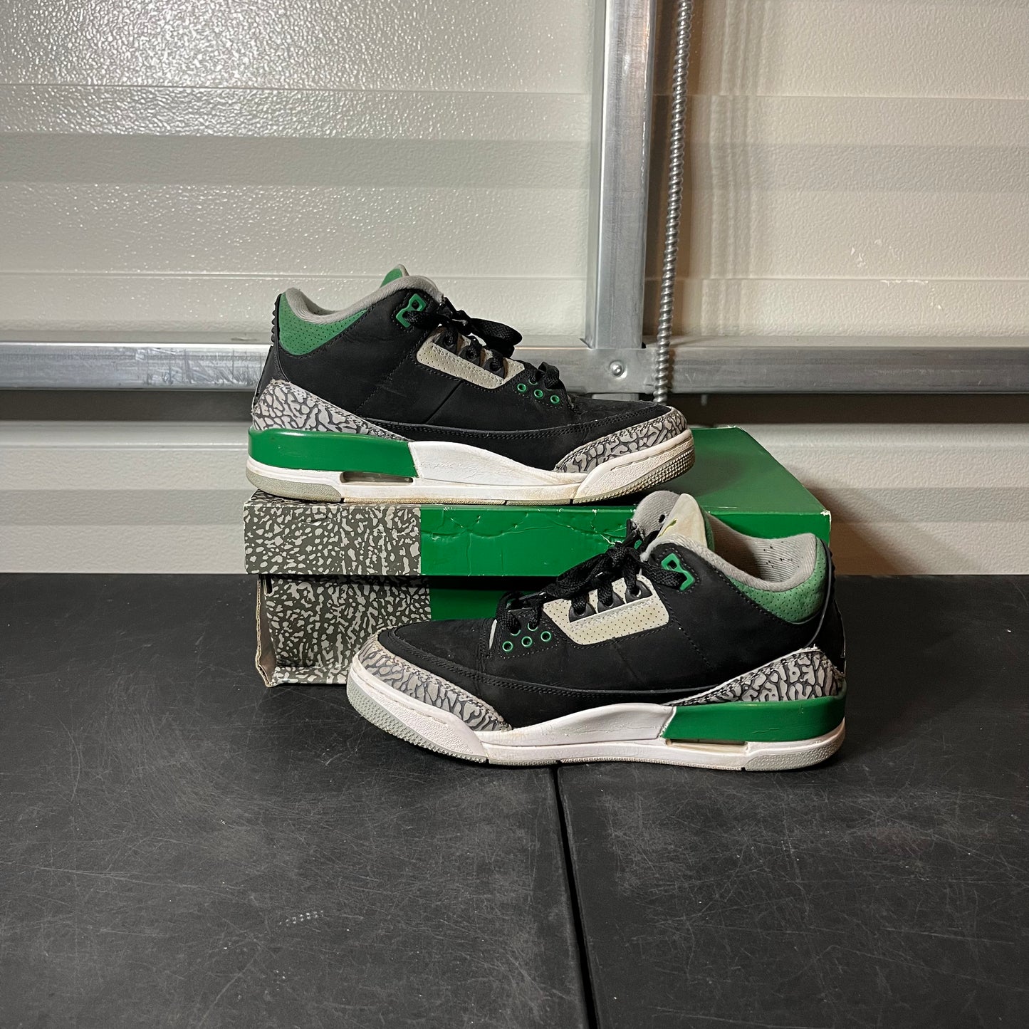 Size 7 - AJ 3 Pine Green