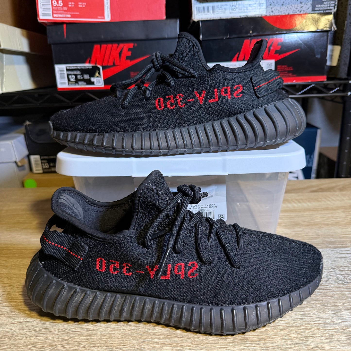 Size 8.5 - YZY 350 Bred