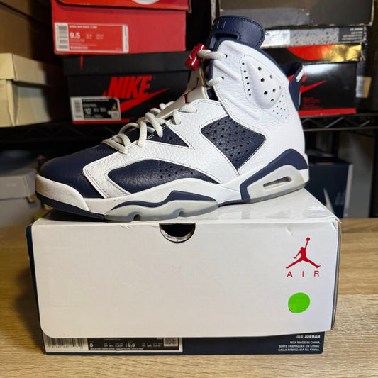Size 8 - AJ 6 Olympic