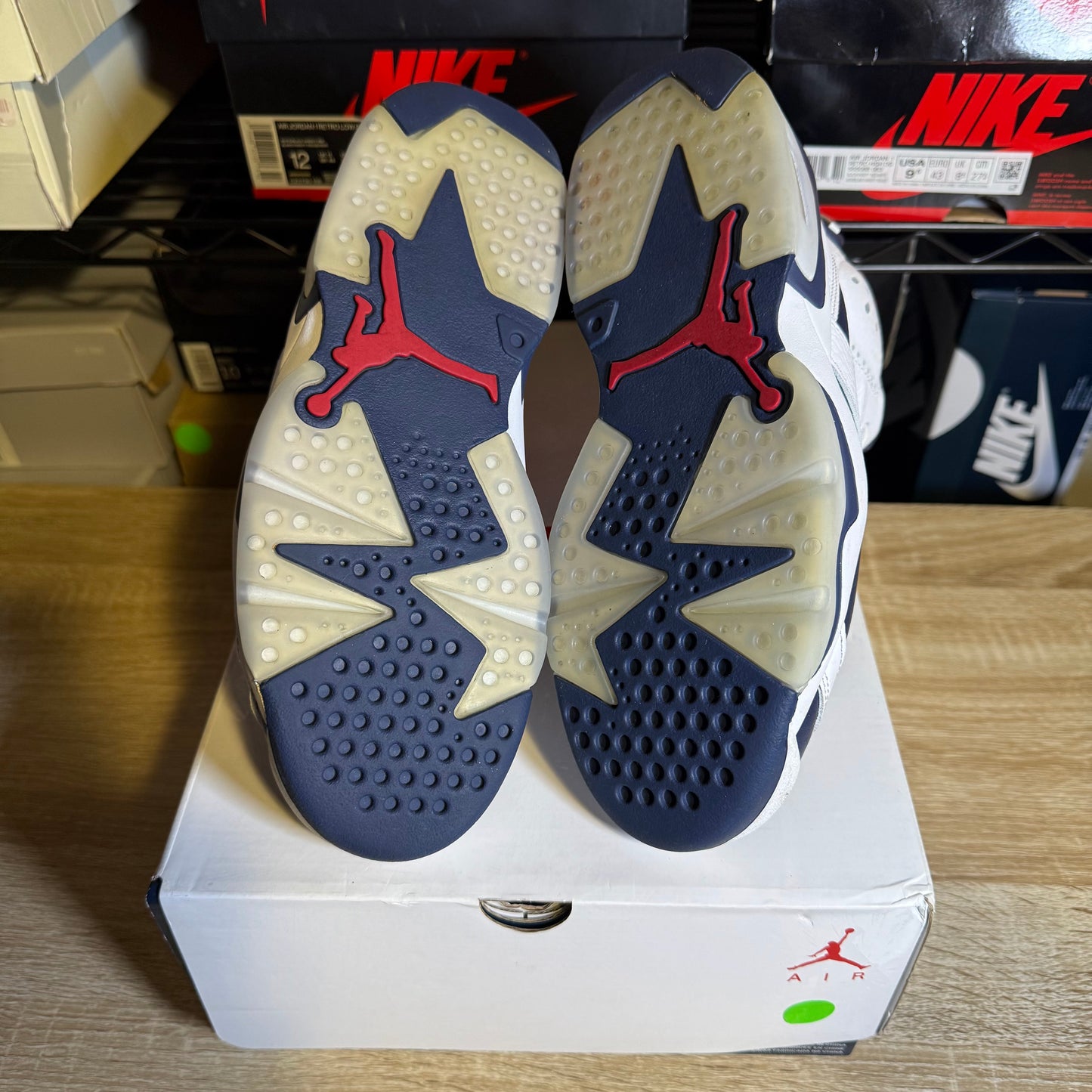 Size 8 - AJ 6 Olympic