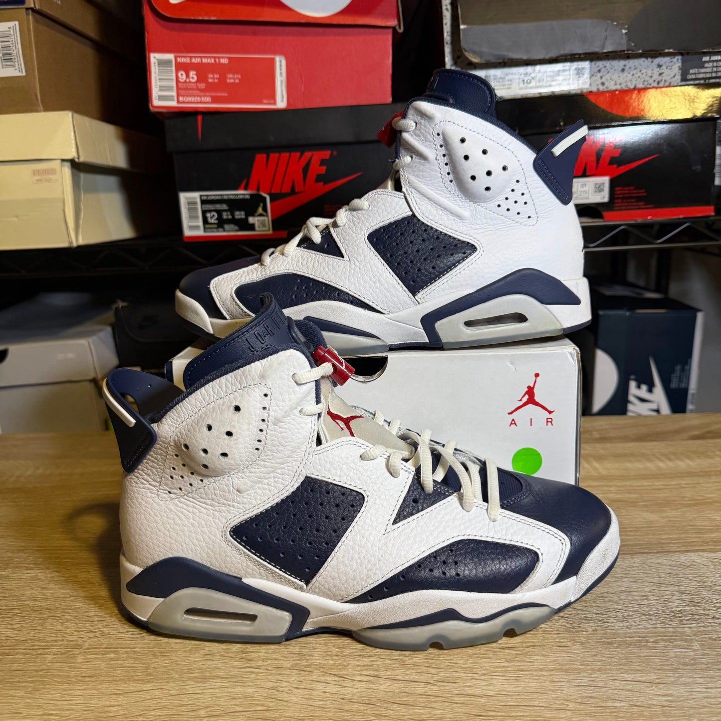 Size 8 - AJ 6 Olympic
