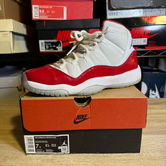 Size 7Y - AJ 11 Cherry