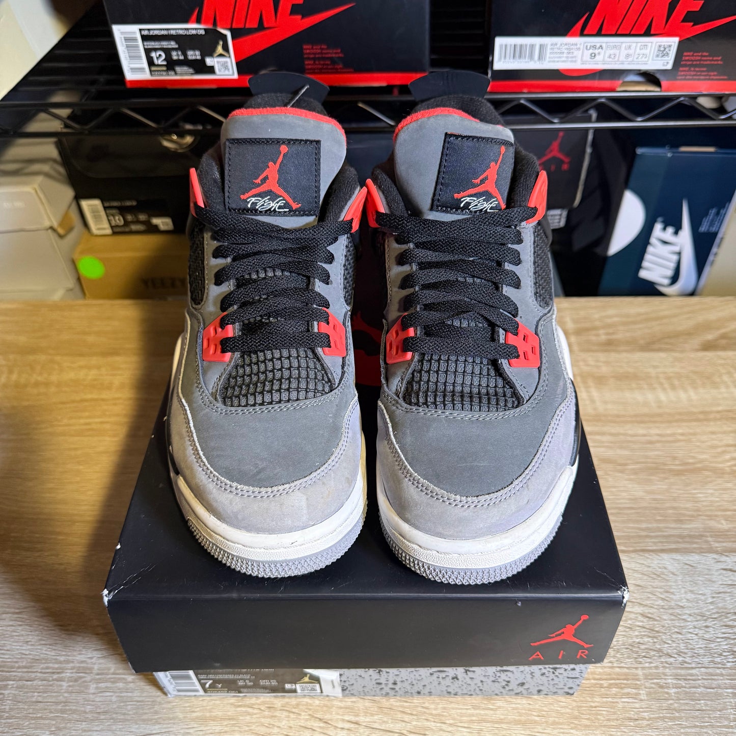 Size 7Y - AJ 4 Infrared