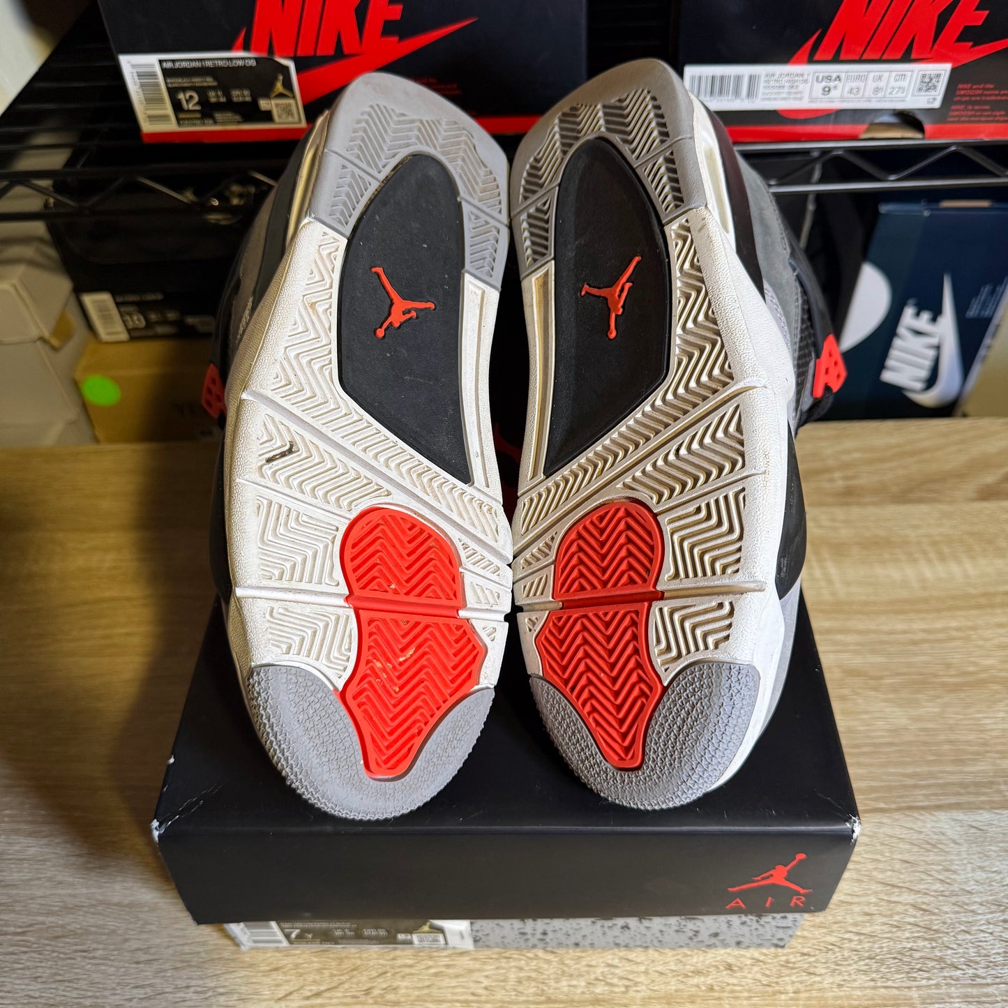 Size 7Y - AJ 4 Infrared