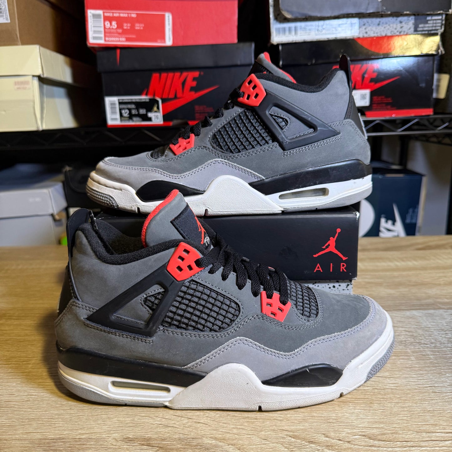 Size 7Y - AJ 4 Infrared