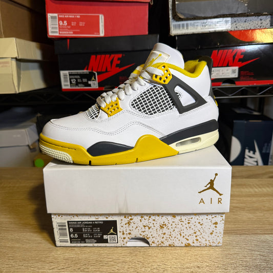 Size 6.5 M - AJ 4 Vivid Sulfur