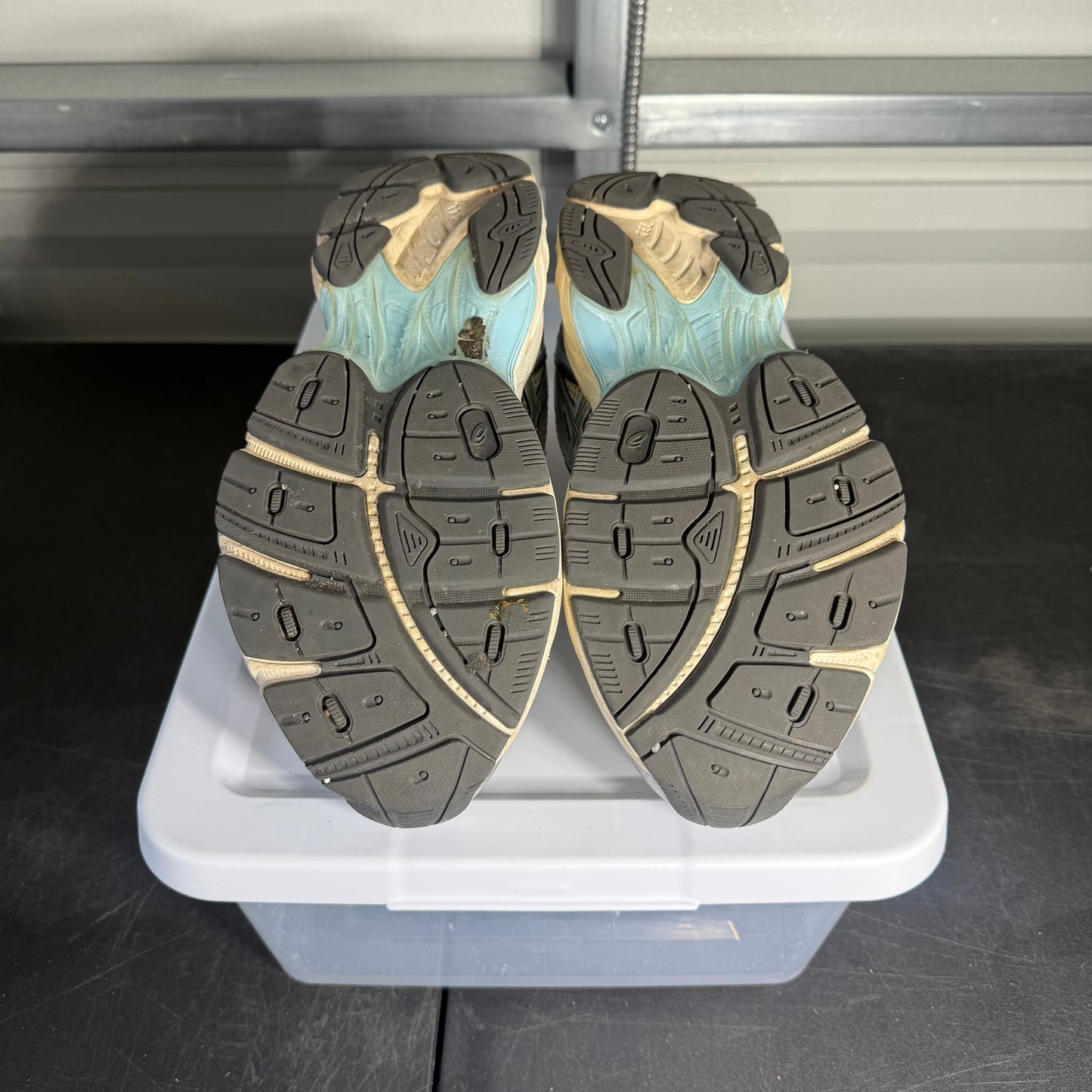 Size 10 - ASIC Bianco Azzurro