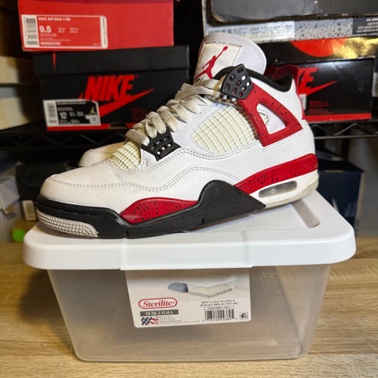 Size 8 - AJ 4 Red Cement