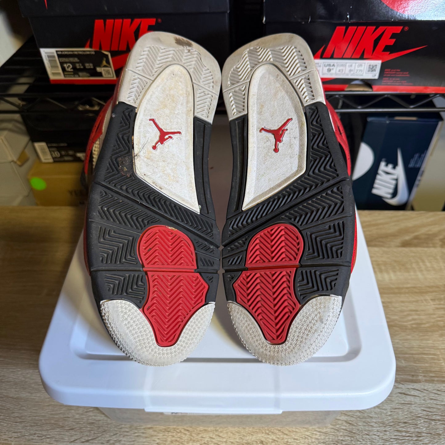 Size 8 - AJ 4 Red Cement