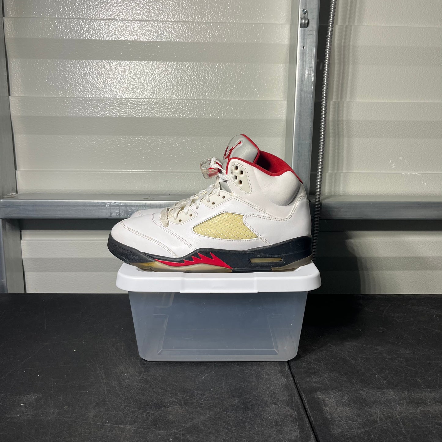 Size 10 - AJ 5 Fire Red