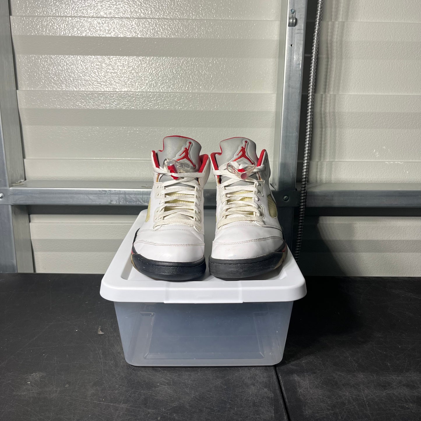 Size 10 - AJ 5 Fire Red