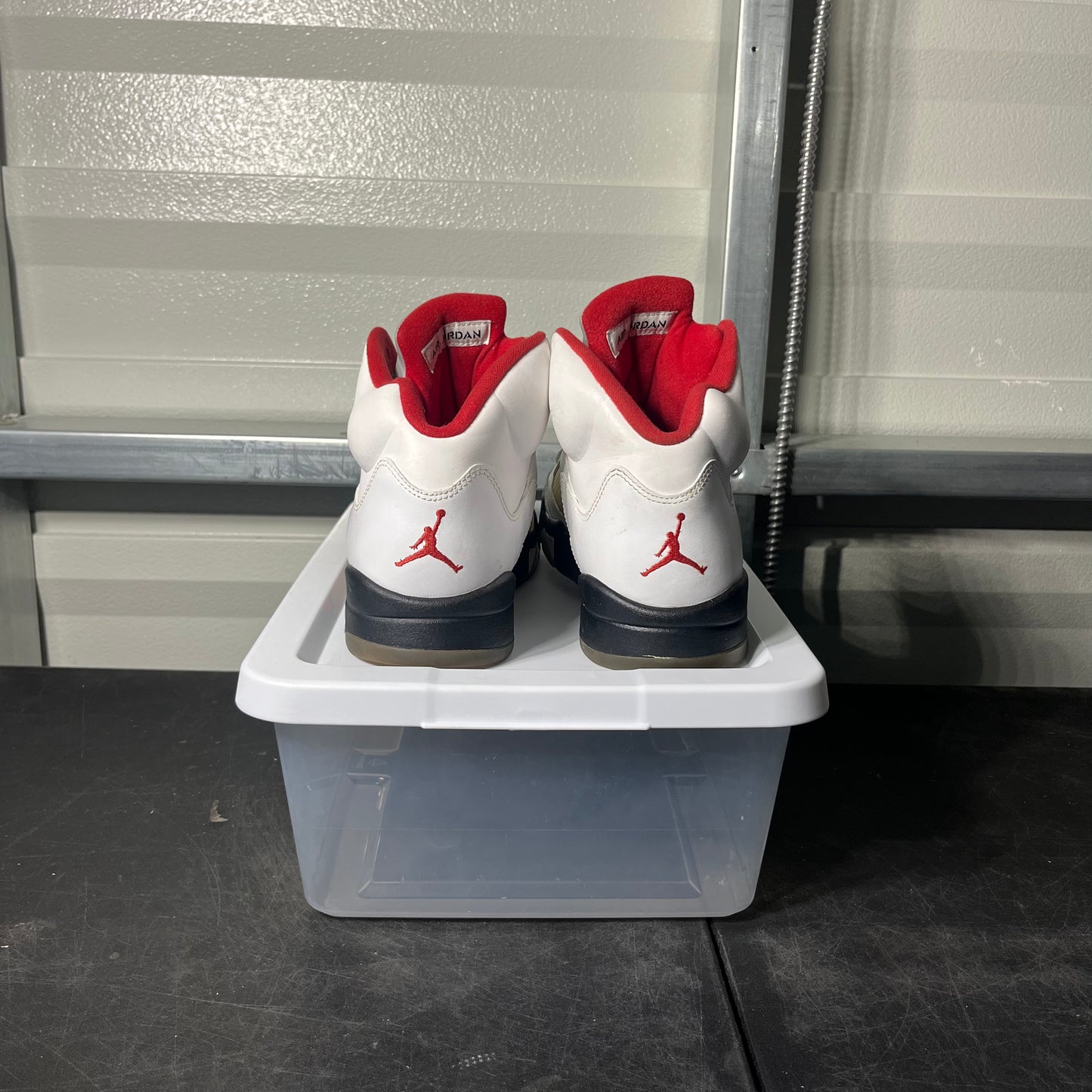 Size 10 - AJ 5 Fire Red