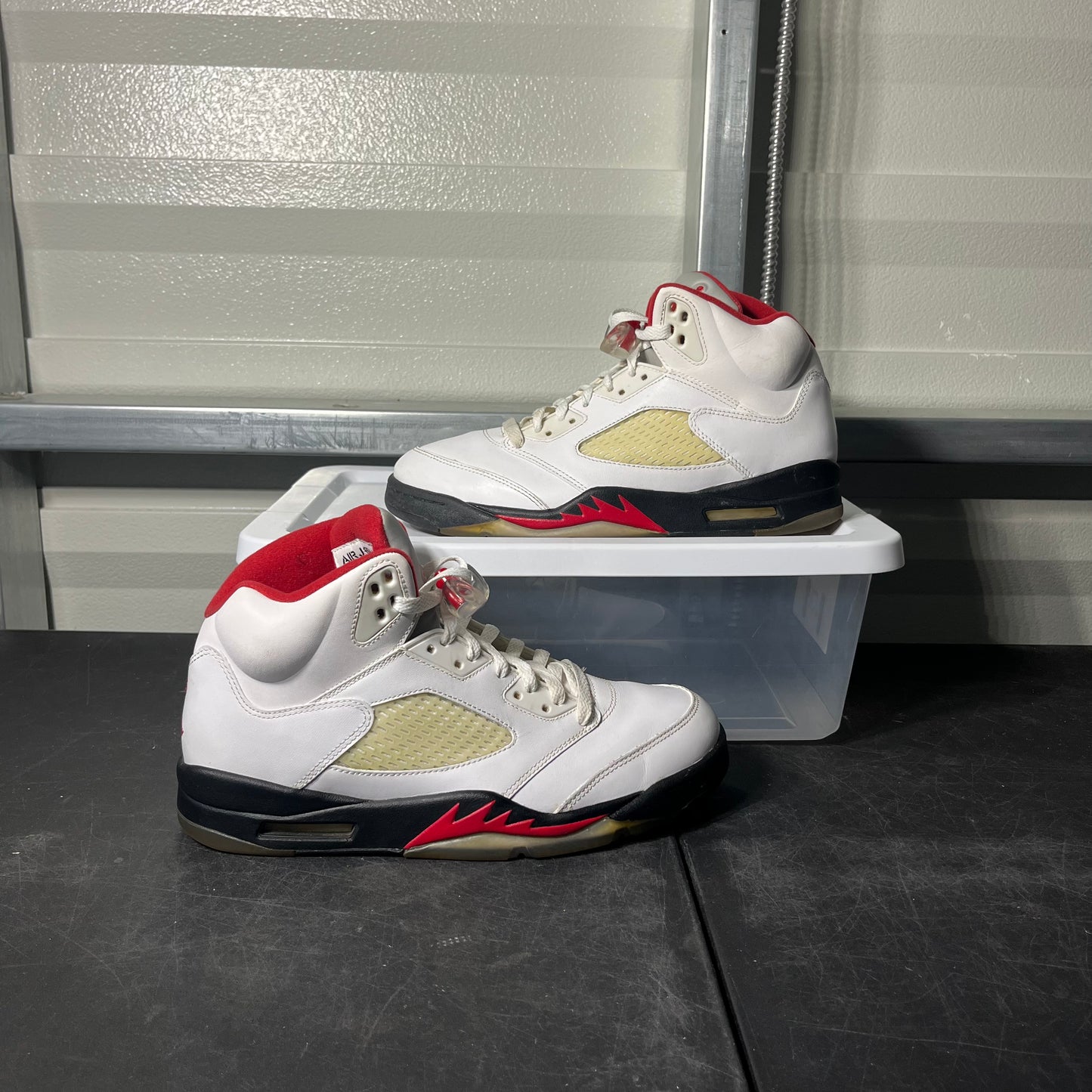 Size 10 - AJ 5 Fire Red