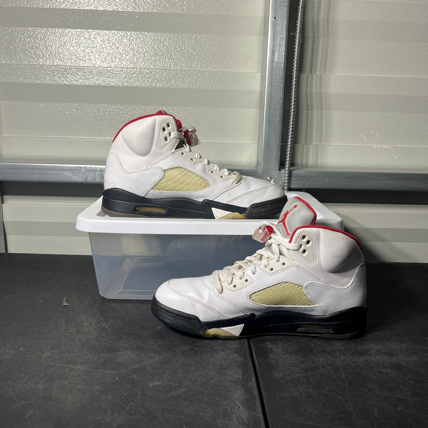Size 10 - AJ 5 Fire Red