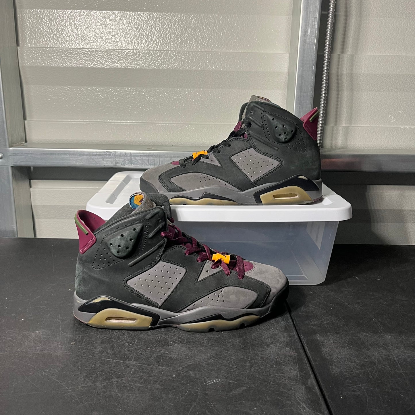 Size 10 - AJ 6 Bordo