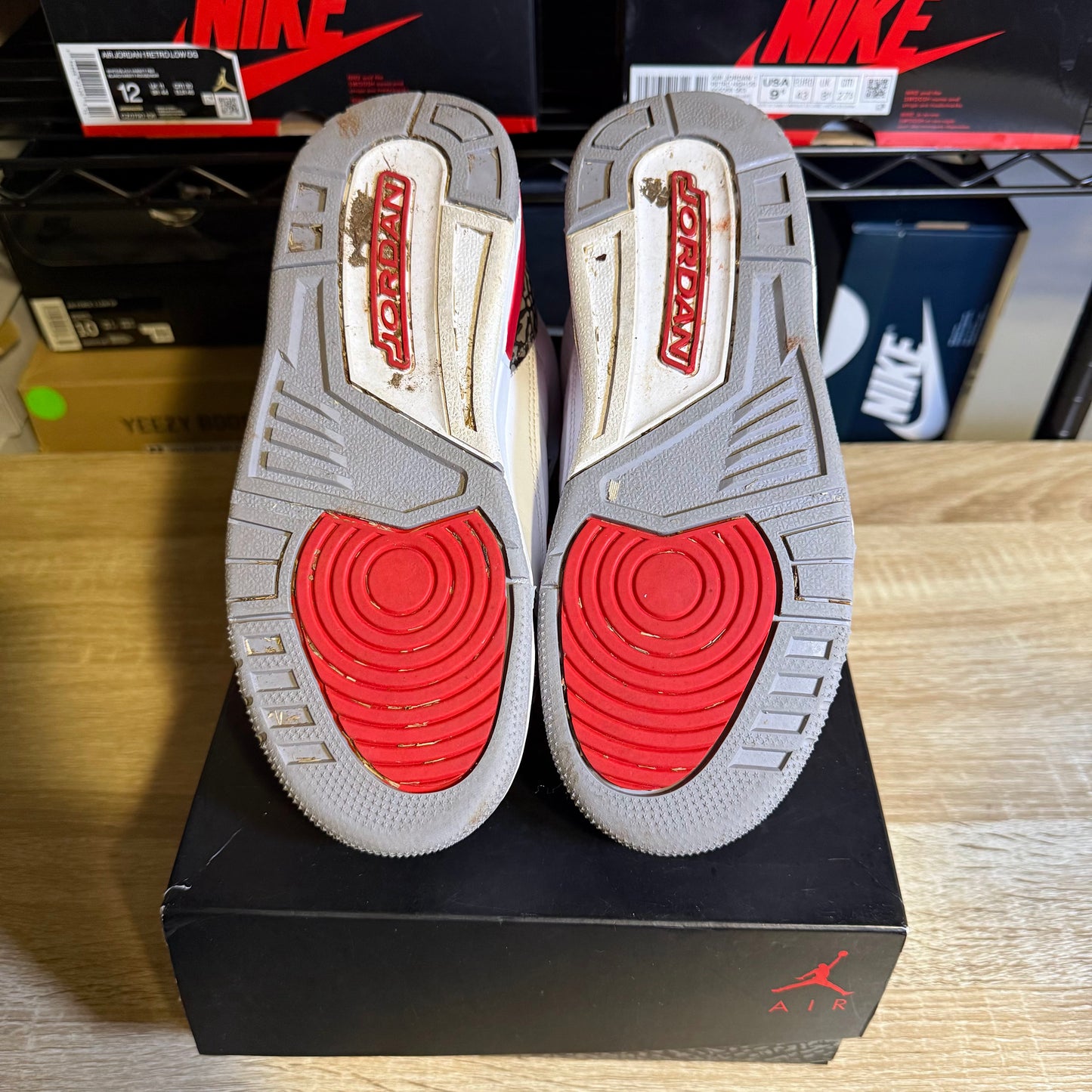 Size 6Y - AJ 3 Fire Red
