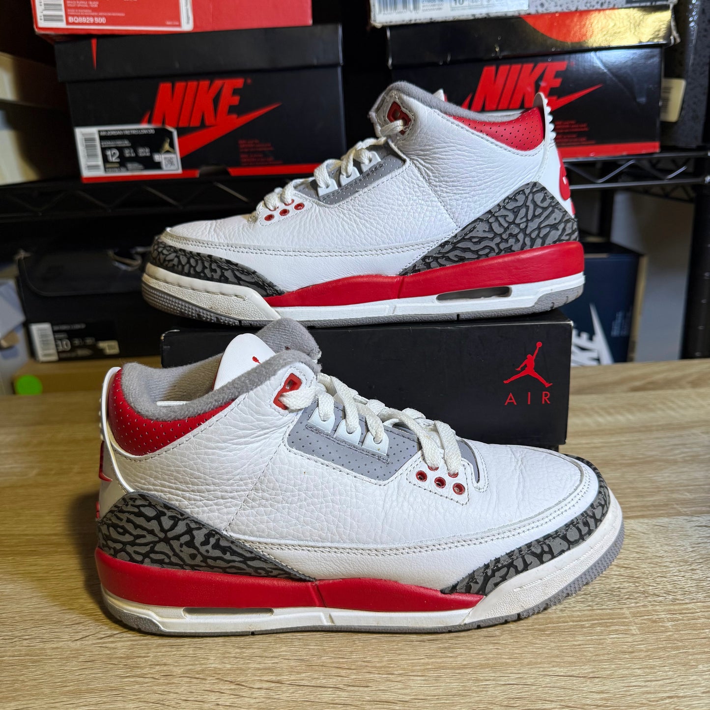 Size 6Y - AJ 3 Fire Red
