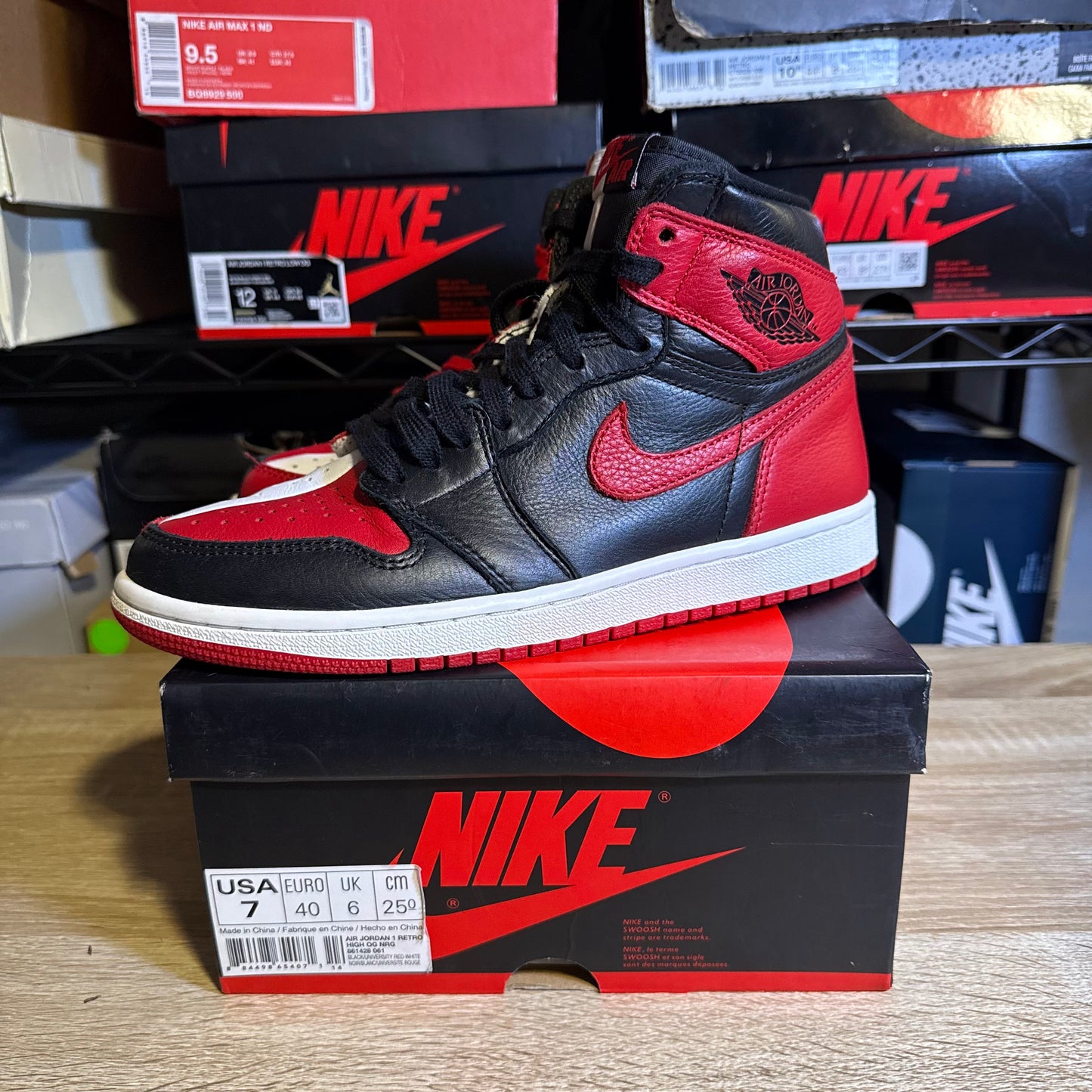 Size 7 - AJ 1 Homage 2 Home