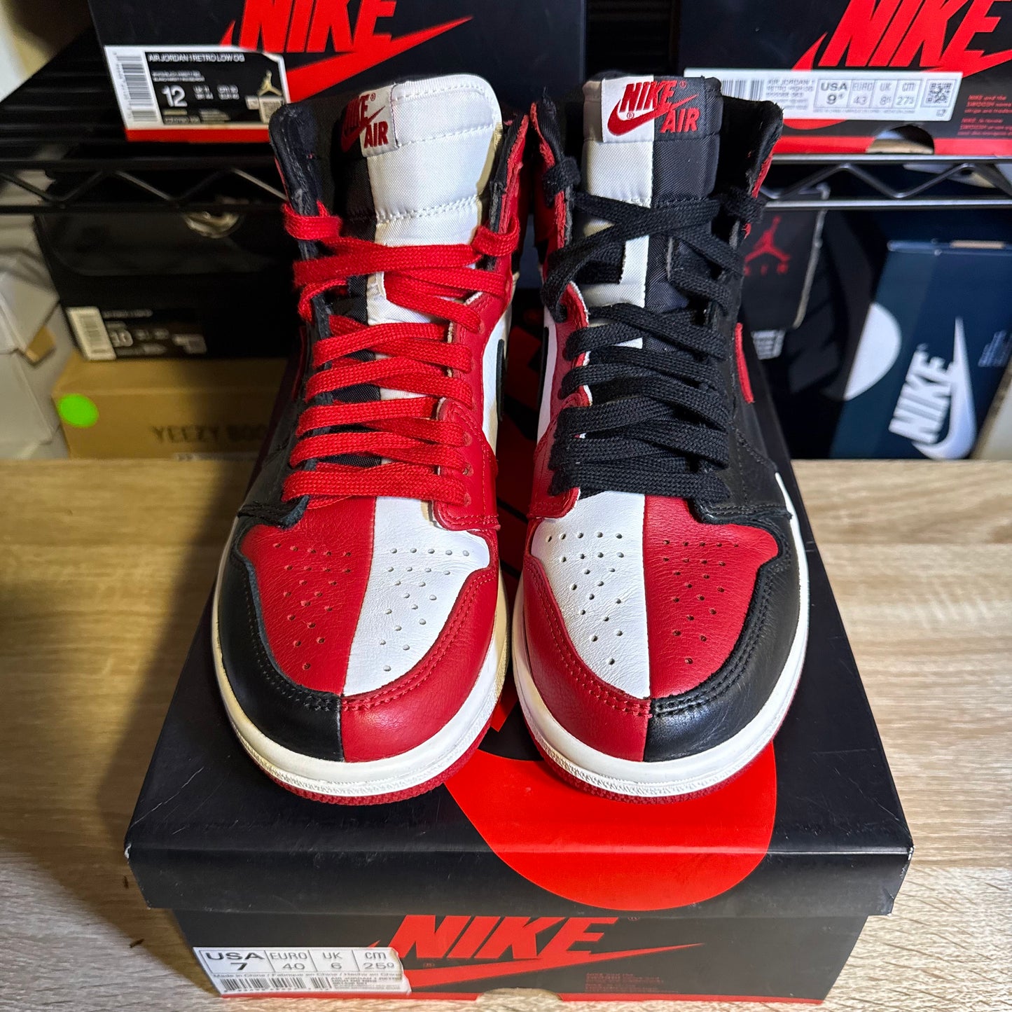 Size 7 - AJ 1 Homage 2 Home