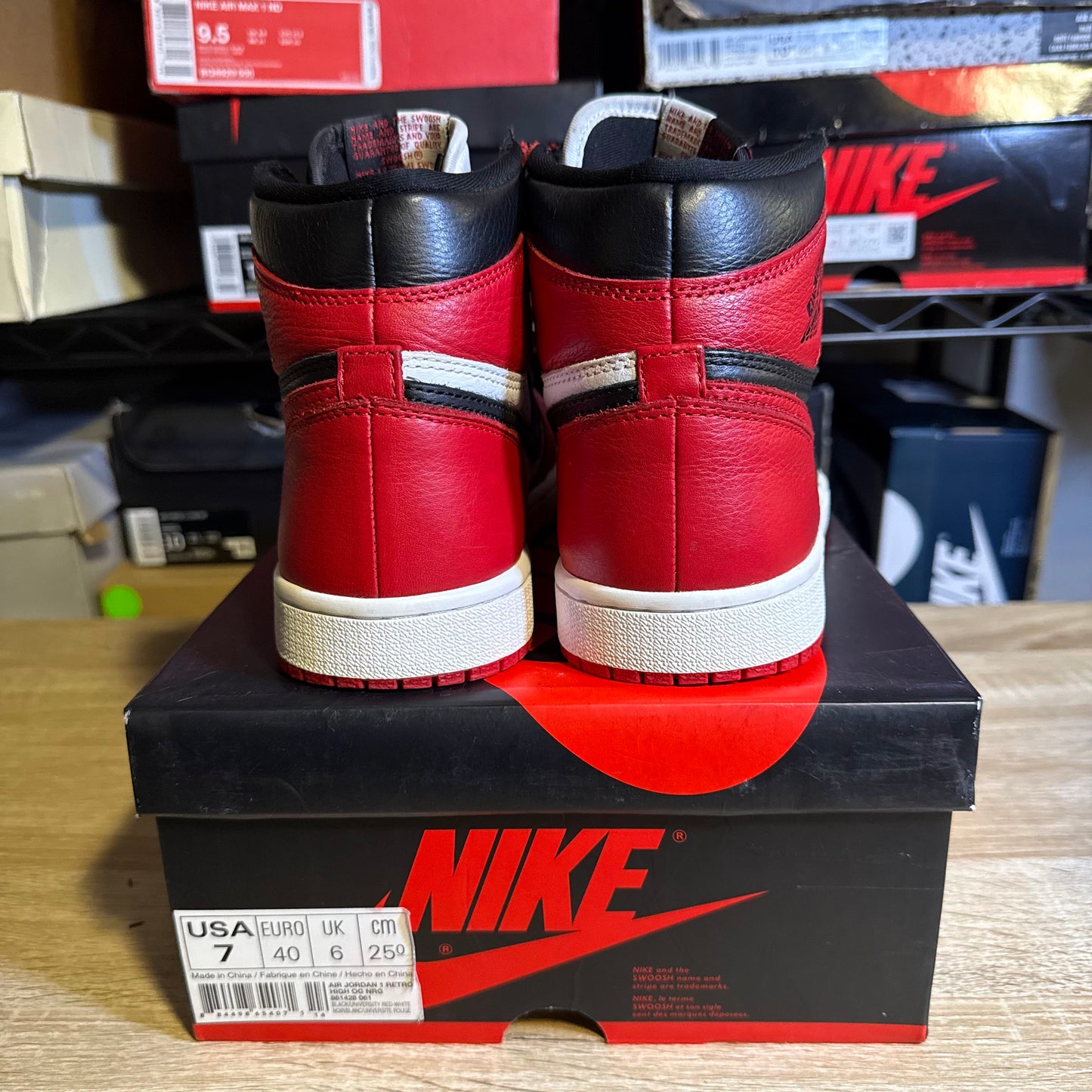 Size 7 - AJ 1 Homage 2 Home