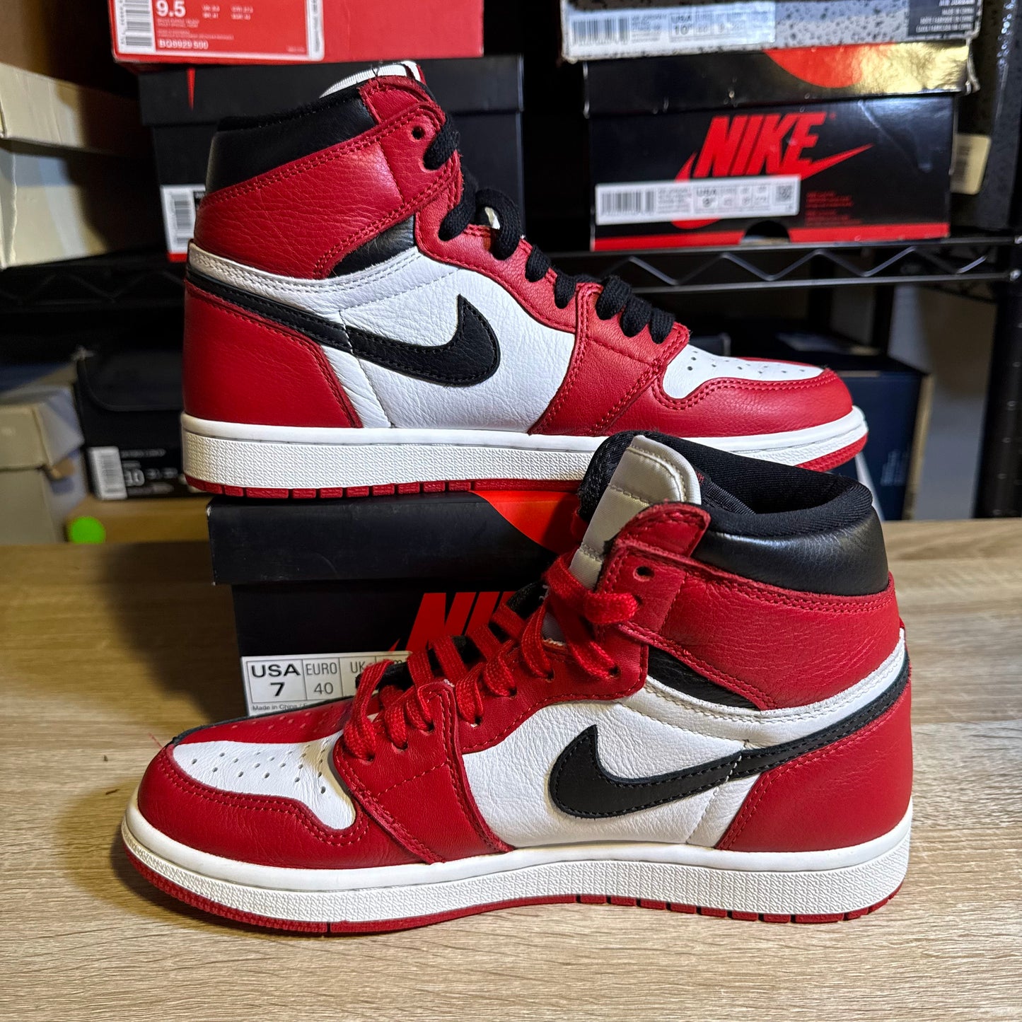 Size 7 - AJ 1 Homage 2 Home