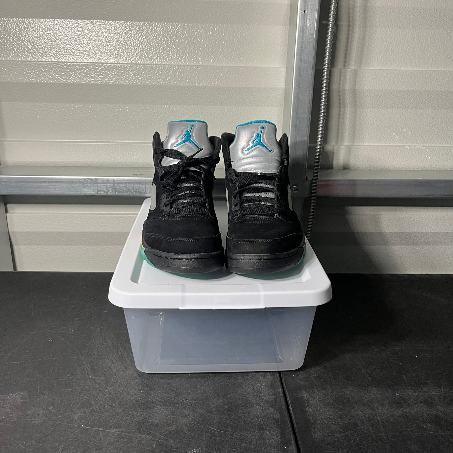 Size 10.5 - AJ 5 Aqua