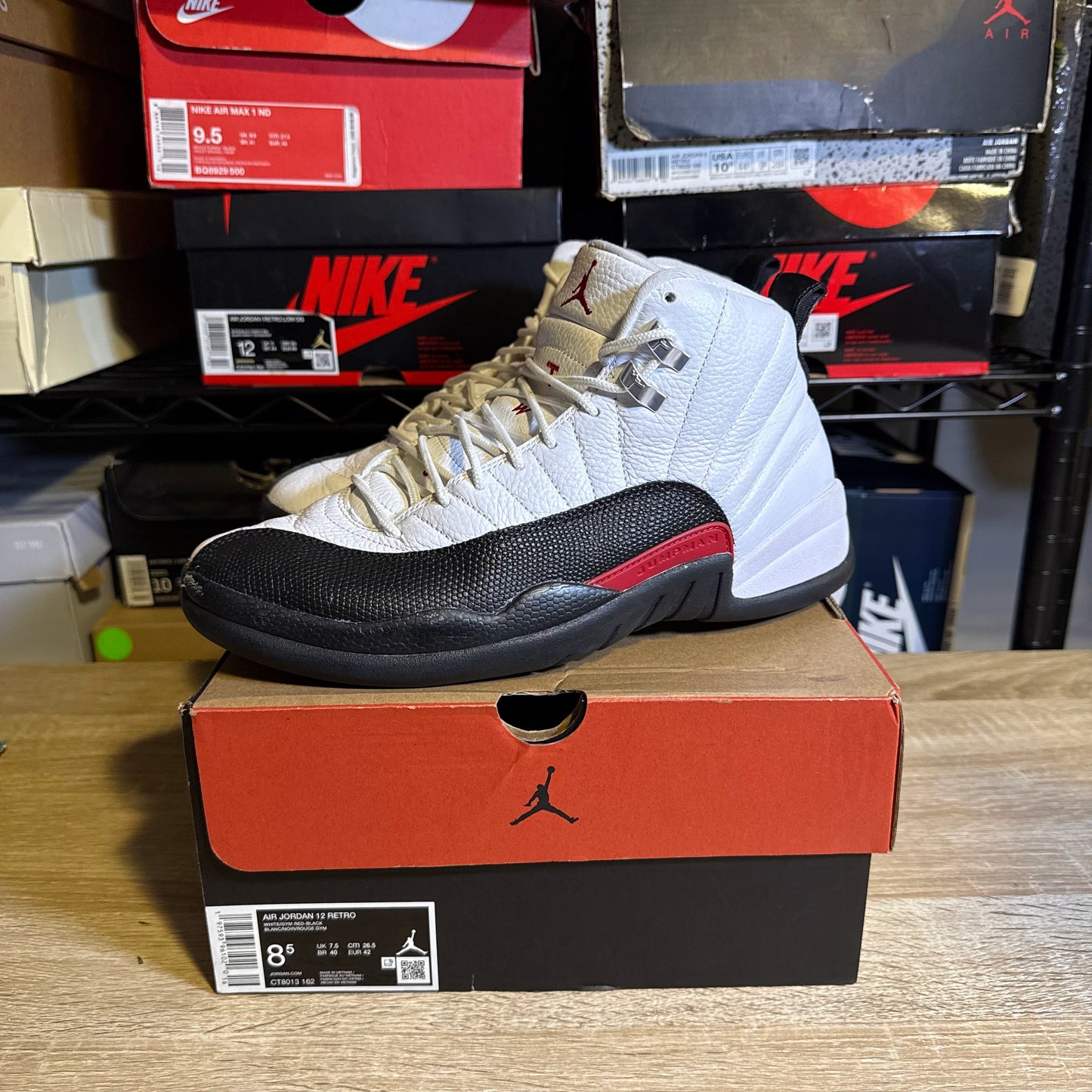 Size 8.5 - AJ 12 Taxi Flip