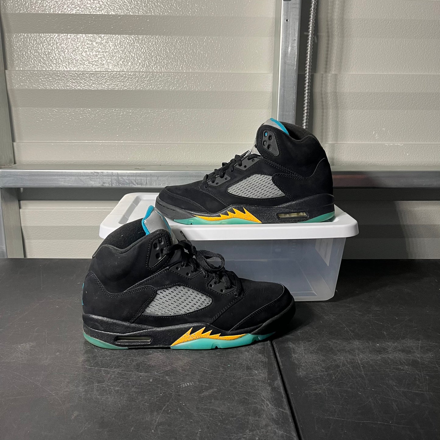 Size 10.5 - AJ 5 Aqua